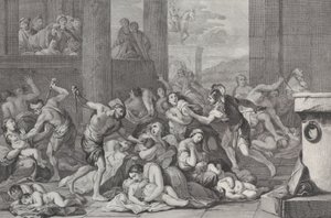 对无辜者的屠杀，1730-50。