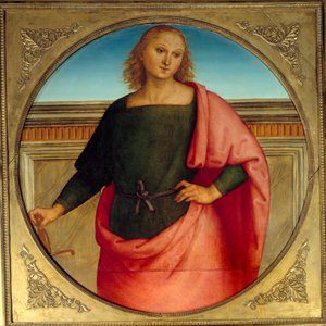 圣保罗绘画由 Pietro Vannucci dit il Perugino (Le Perugin 作者 彼得罗·佩鲁吉诺（Pietro Perugino）