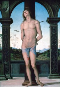 圣塞巴斯蒂安，c1470-1523 作者 彼得罗·佩鲁吉诺（Pietro Perugino）