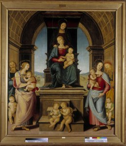 圣安妮一家 作者 彼得罗·佩鲁吉诺（Pietro Perugino）