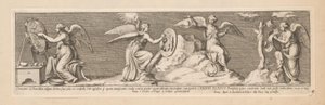 四个天使
Clementis VII Pont.Max. insigne globus, siue pila, ex cristallo, Soli opposita p quam transeuntes radij cuncta (...) （物品上的标题）
君士坦丁皇帝的历史（系列标题） 作者 乔瓦尼·贾科莫·德罗西
