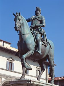 Ferdinand I de Medici纪念碑，Piazza della SS Annunziata，佛罗伦萨，c.1602-08（青铜）