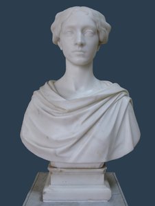 伯爵夫人塔蒂亚娜·斯特罗加诺娃的半身像，1853年 作者 彼得罗·特内里费岛