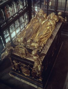 亨利七世墓（1457-1509）和他的妻子，约克的伊丽莎白，1518年（青铜）