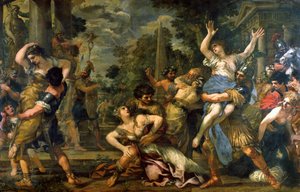 强奸萨宾人 作者 Pietro da Cortona