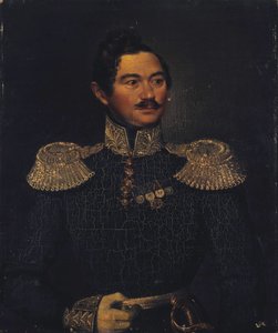 伊凡·阿列克谢耶维奇·奥尔洛夫将军的肖像1795-1874，1835年
