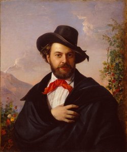 自画像》，1851年