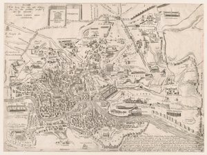 Speculum Romanae Magnificentiae：古罗马的计划，16世纪。