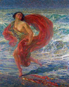 伊莎多拉-邓肯Gioia tirrena, 1914年。