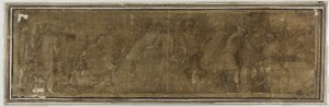 Mucius Scaevola 穿过台伯河，打算刺杀波森纳，却误杀了他的财务主管