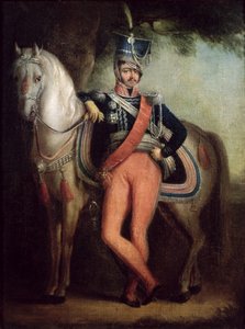 约瑟夫·安东·波尼亚托夫斯基亲王（1763-1813）由他的马，c.1800-13