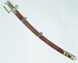 Stephan Batorys（1533-86）佩剑（木和银镀金）