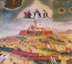 1655年，亚斯纳戈拉修道院的瑞典围攻 作者 波兰学校