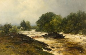 Tummel和Garry的会议（布面油画） 作者 波洛克·辛克莱·尼贝特