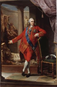 基里尔·拉祖莫夫斯基伯爵的肖像1728-1803年，乌克兰最后一位司令官，1766年 作者 庞培·吉罗拉莫·巴托尼