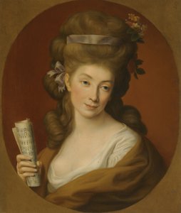 伊莎贝拉公主（Elzabieta Potocka）肖像，卢博米尔斯卡（NeéLubomirska），1736-1816年 作者 庞培·吉罗拉莫·巴托尼