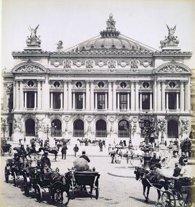 歌剧院，巴黎，1893年5月14日 作者 葡萄牙摄影师