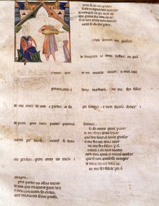 Page 197R Ajuda经文，第197R页，第13世纪 作者 葡萄牙语学校