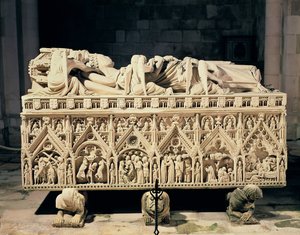 Ines de Castro之墓（d.1355） 作者 葡萄牙语学校