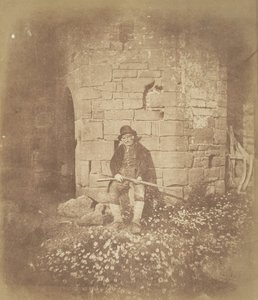 老猎手》，约1844年。 作者 可能是大卫·金尼布鲁克。