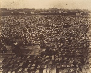 [MESHED的墓地]，19世纪40年代至60年代。 作者 可能是路易吉·佩斯 (Luigi Pesce) 的作品。