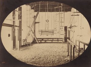 Gimnasio López，塞维利亚，约1860年。