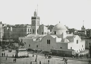 Djamaa al-Djedid，阿尔及利亚阿尔及尔，1895年。