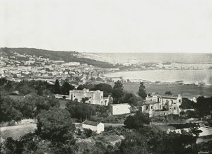 阿尔及利亚阿尔及尔，穆斯塔法的景色，1895年。