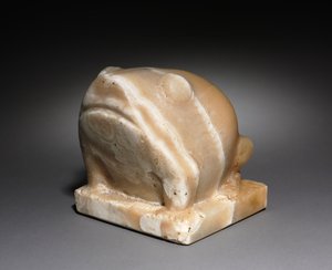 赫加特雕像，青蛙女神，约公元前2950年