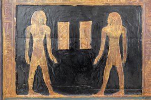 Canopic box of Yuya, detail, Egyptian Museum, Cairo, Egypt 作者 史前史前