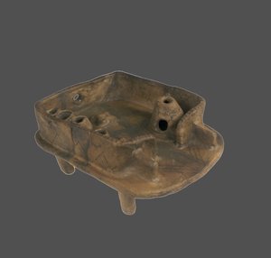 房屋模型，公元前3800-3600年