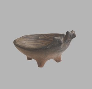 动物形态碗，公元前3800-3600年