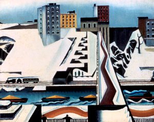 哈林河，1928年 作者 威廉·普雷斯顿·狄金森