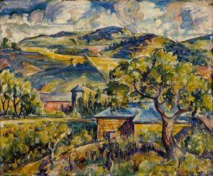 缅因州风景，c.1917-21 作者 威廉·普雷斯顿·狄金森