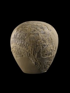 蝎子王的锤头，公元前3100-3000（石灰石）