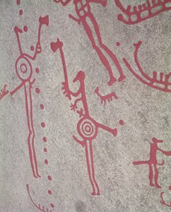 魔幻场景（岩画）