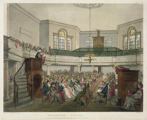 Magdalen Chapel，来自&39;Ackermann&39;s Microcosm of London&39;，由John Bluck（fl.1791-1831）雕刻，1809年（aquatint） 作者 普金和罗兰森