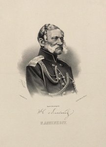 尼古拉-尼古拉耶维奇-安年科夫将军的画像，1799-1865。
