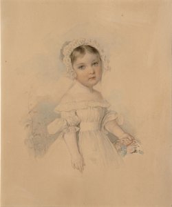 伯爵夫人亚历山德拉的肖像Alexandrovna Golitsyna 1823-1910，1820年代中期