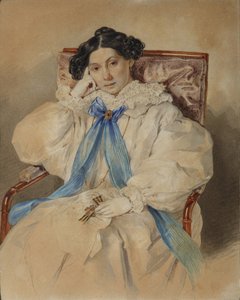 伊丽莎白·米哈伊洛芙娜·基特罗沃（1783-1839）肖像，1838年