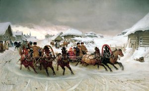 雪绒花》，1889年 作者 彼得·格鲁辛斯基