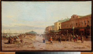 下诺夫哥罗德 - Pyotr Petrovich Vereshchagin（Piotr Verechtchaguine）（1836-1886 年）的绘画，纸上水彩，19 世纪俄罗斯艺术 - 国家艺术博物馆，下诺夫哥罗德（俄罗斯