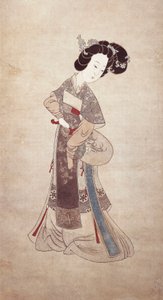 中国夫人，任重（绢本） 作者 清代中文学校