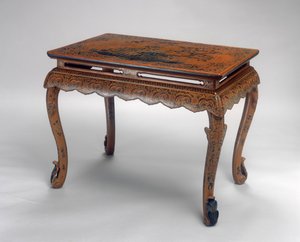 表，康熙时期（1662-1722）（漆木和麻布）（另见272134）