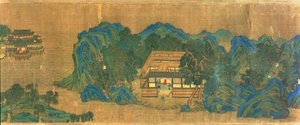 王传的住所-以王维的绘画风格和诗词为中心。