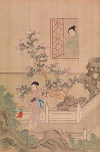 桥上的女人 - 窗边的女人
