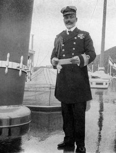 准将阿奇博尔德·米尔恩爵士（1855-1938），1908年。 作者 亚历山德拉女王