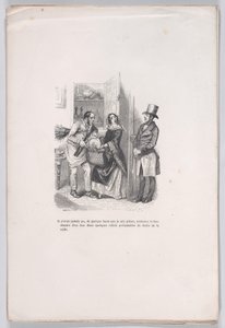 人类生活中的小苦难》的剩饭，1843年。 作者 奎雄
