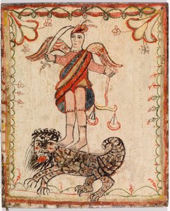 圣米迦勒（圣米格尔） 作者 羽毛笔 Santero