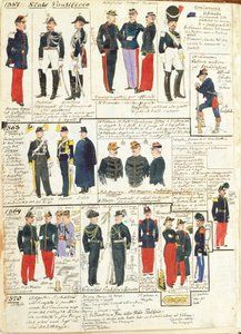 教皇国的各种制服